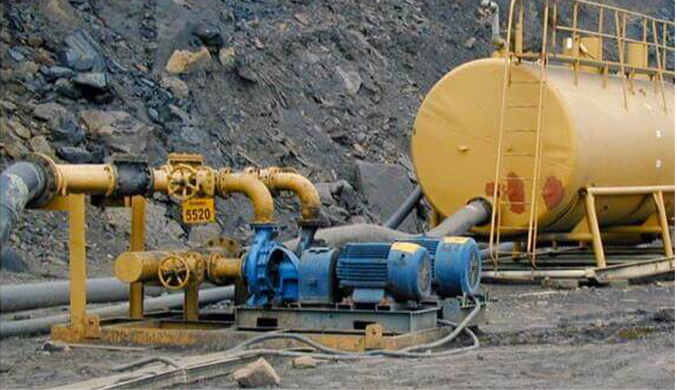basement sewage pump system