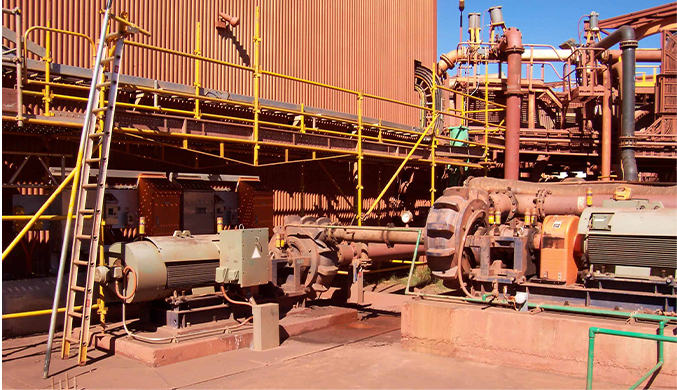 double suction pump working