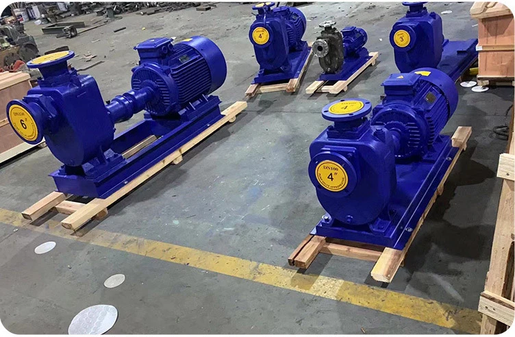 Motorbetriebene Schlammpumpen